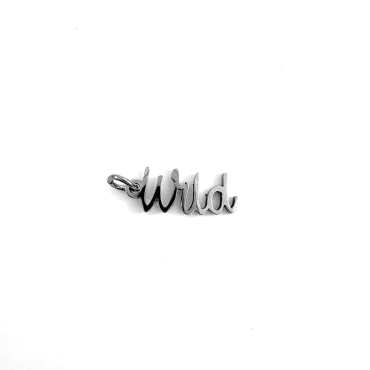 Wild Charm stainless steel pendant necklace from the Lucky Charm Bar at Foxlark
