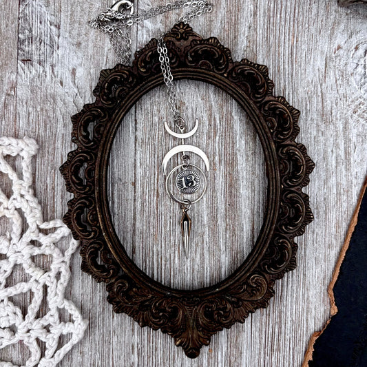 Thirteen Moon Talisman Necklace / Talisman Collection-Sterling Silver
