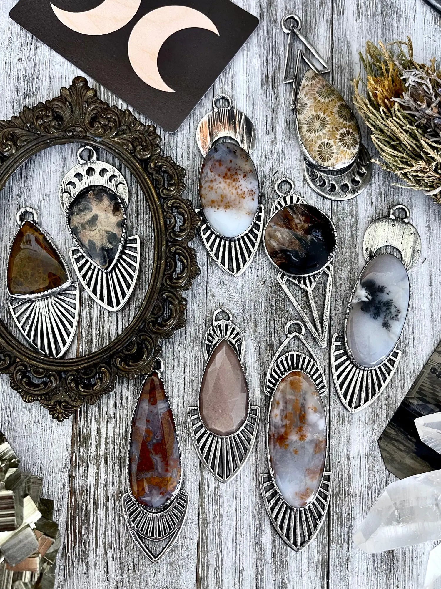 The-Moss-Moon-Jewelry-Collection Foxlark Crystal Jewelry