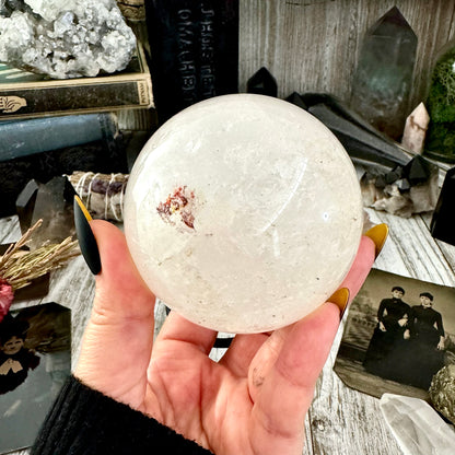 Clear Quartz Crystal Ball / FoxlarkCrystals