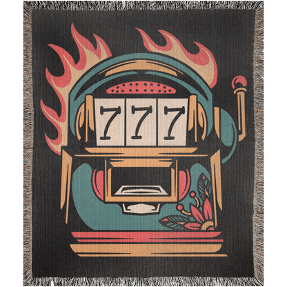 Lucky 777 - Woven Blanket.