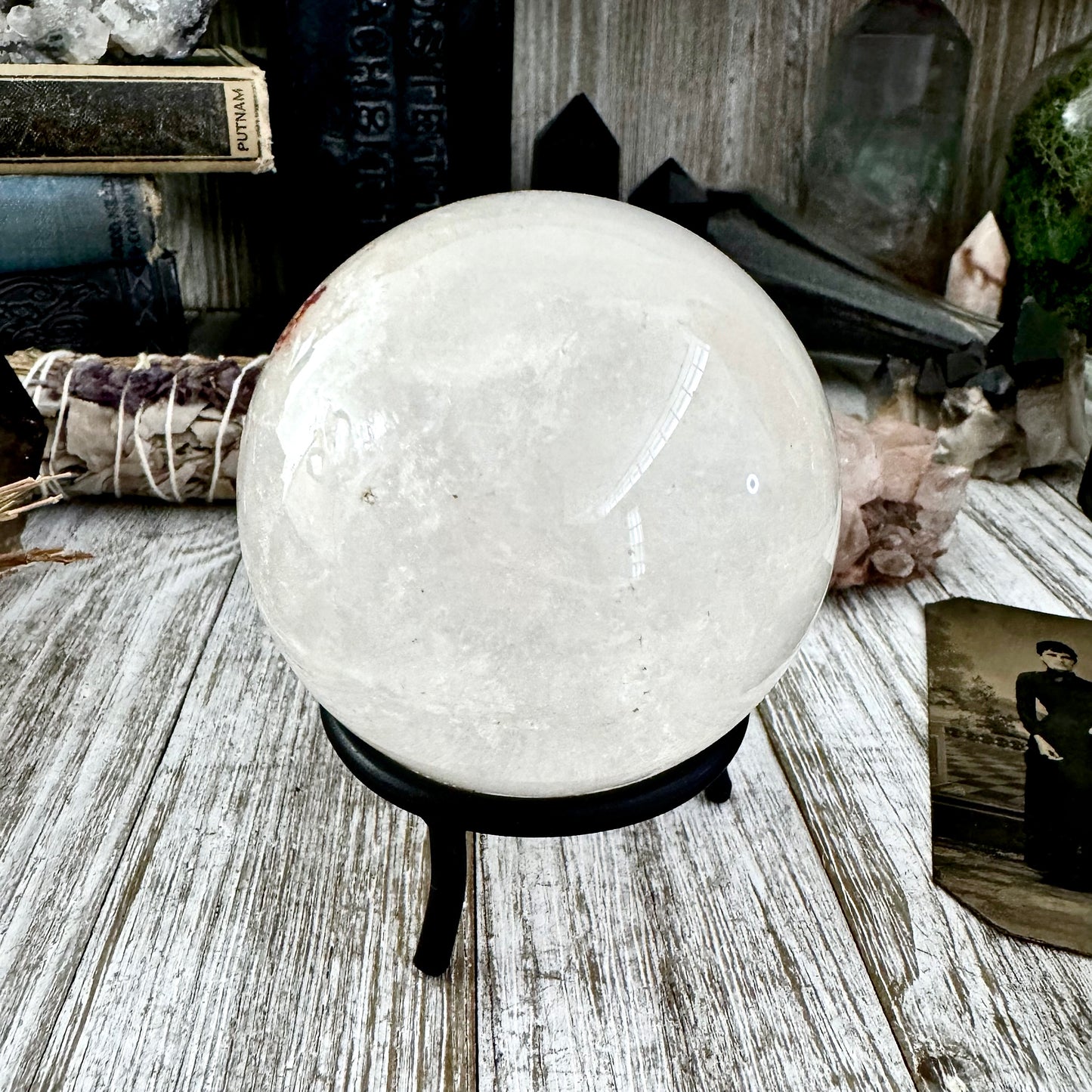 Clear Quartz Crystal Ball / FoxlarkCrystals