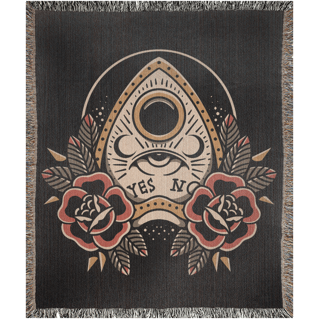 Planchette Traditional Tattoo - Woven Blanket.