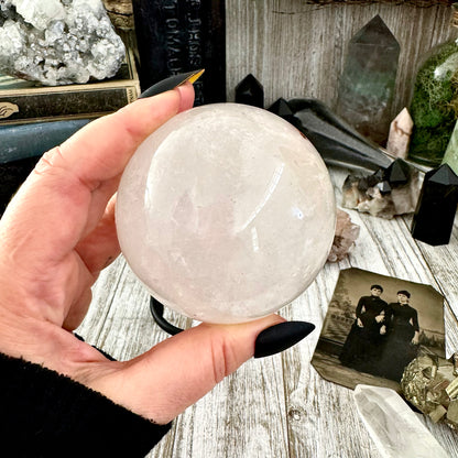 Clear Quartz Crystal Ball / FoxlarkCrystals