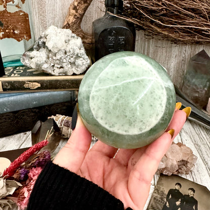 Green Fluorite Crystal Ball / FoxlarkCrystals