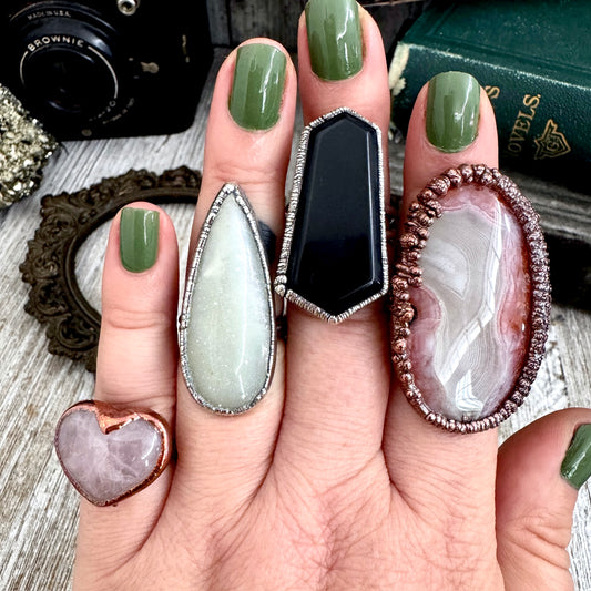 Size 7 Copper / Silver FLASH SALE - NEW or Discontinued or Imperfect Jewelry -  # 140 - 143