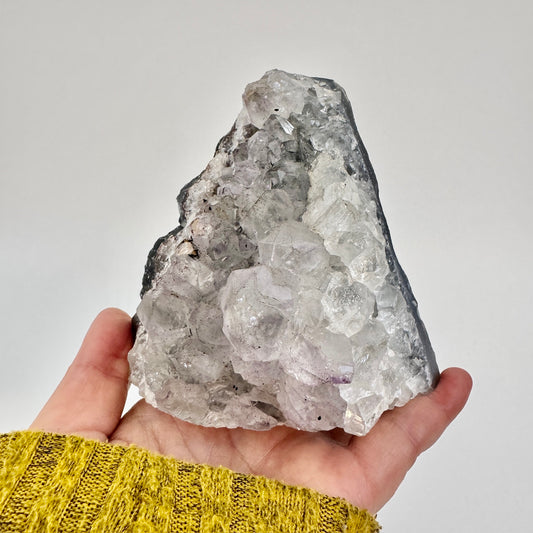 Self Standing Amethyst Geode Crystal Cluster / FoxlarkCrystals