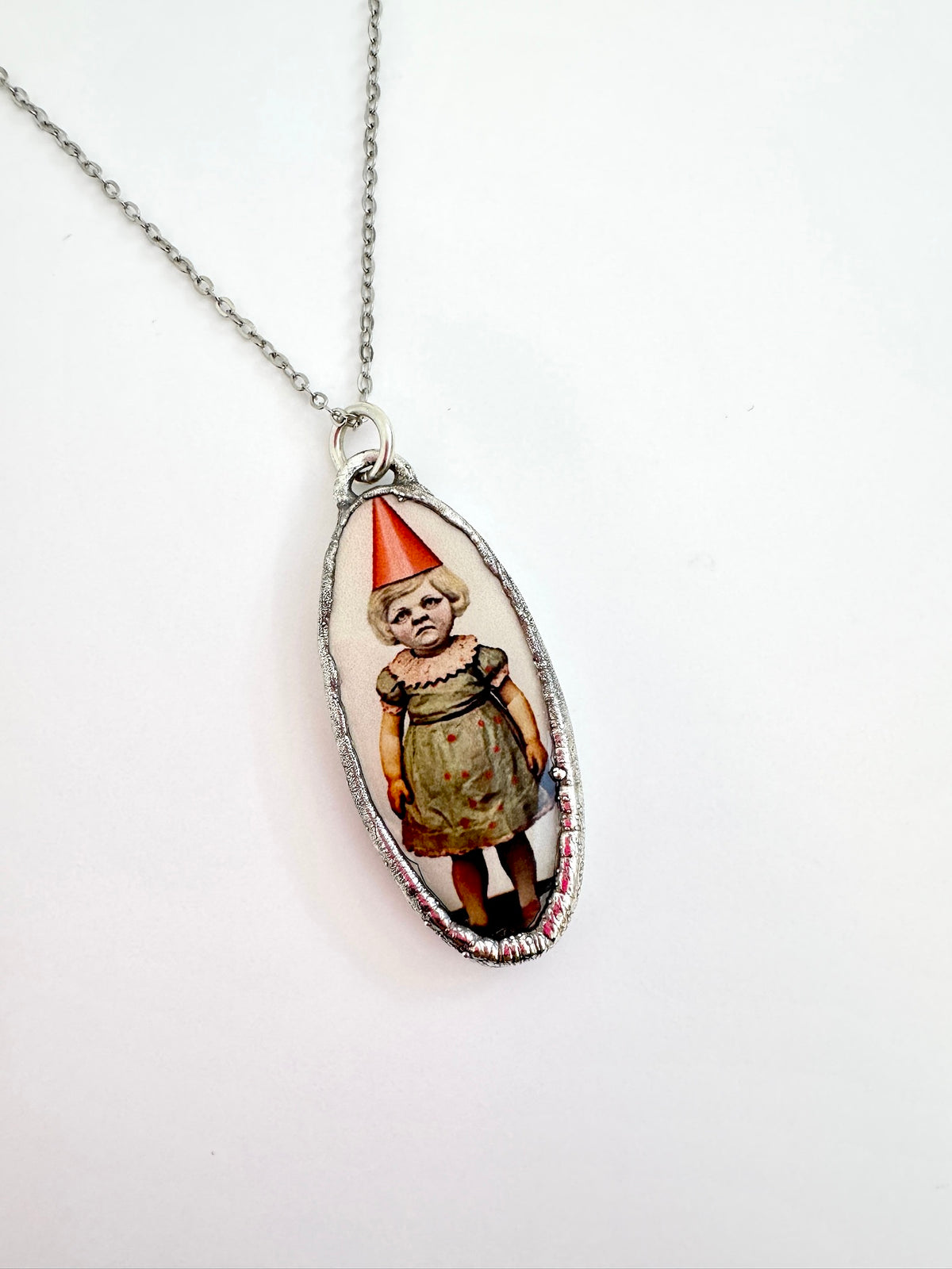 The Weirdlings Collection - Party Girl Necklace | Fine Silver