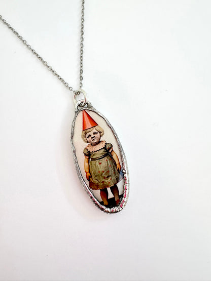 The Weirdlings Collection - Party Girl Necklace | Fine Silver