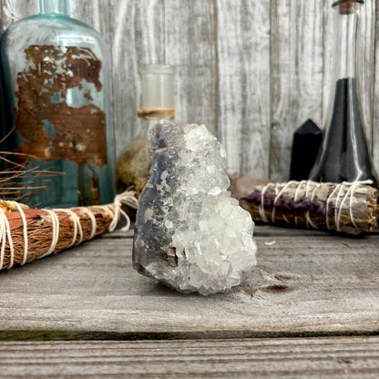 Self Standing Amethyst Geode Crystal Cluster / FoxlarkCrystals