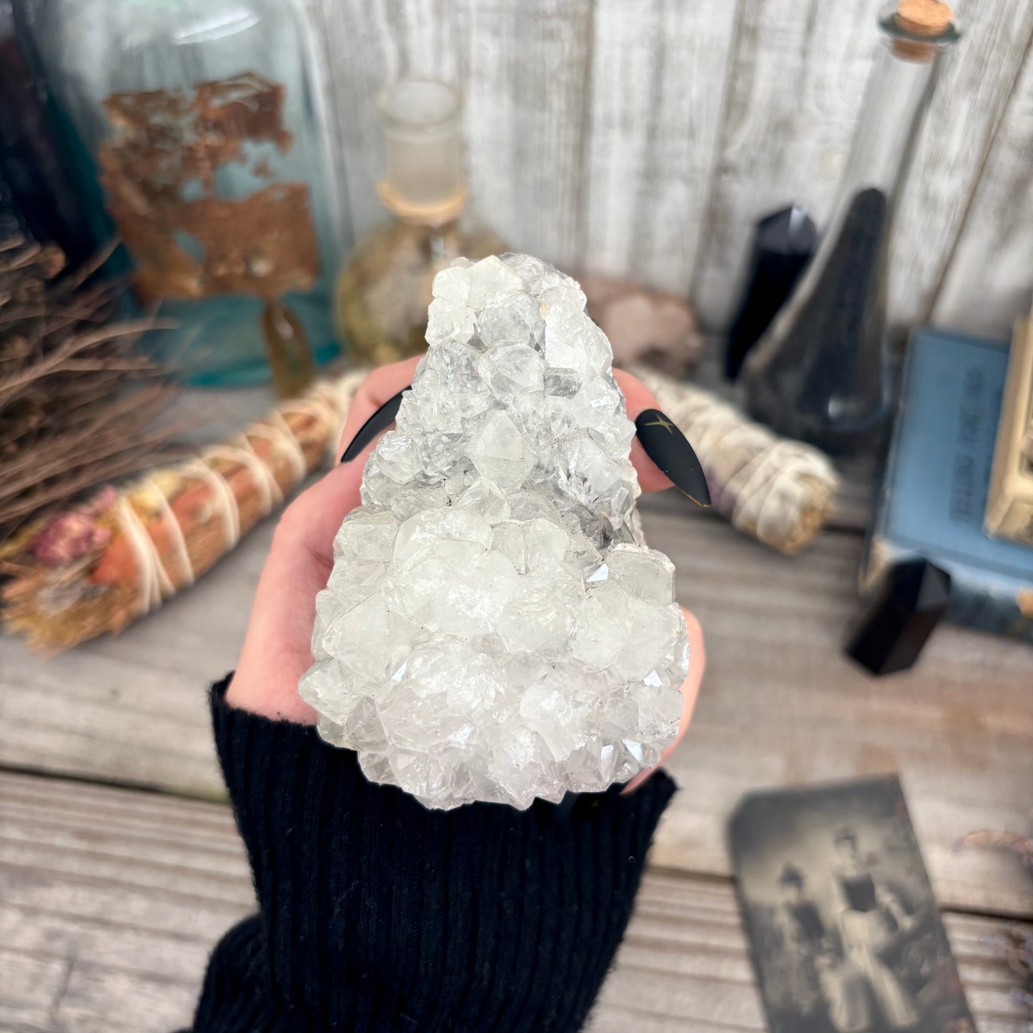 Self Standing Amethyst Geode Crystal Cluster / FoxlarkCrystals