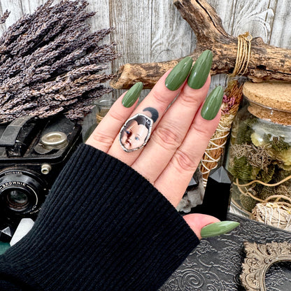 The Weirdlings - Fine Silver Ring Size 7 / One of a Kind