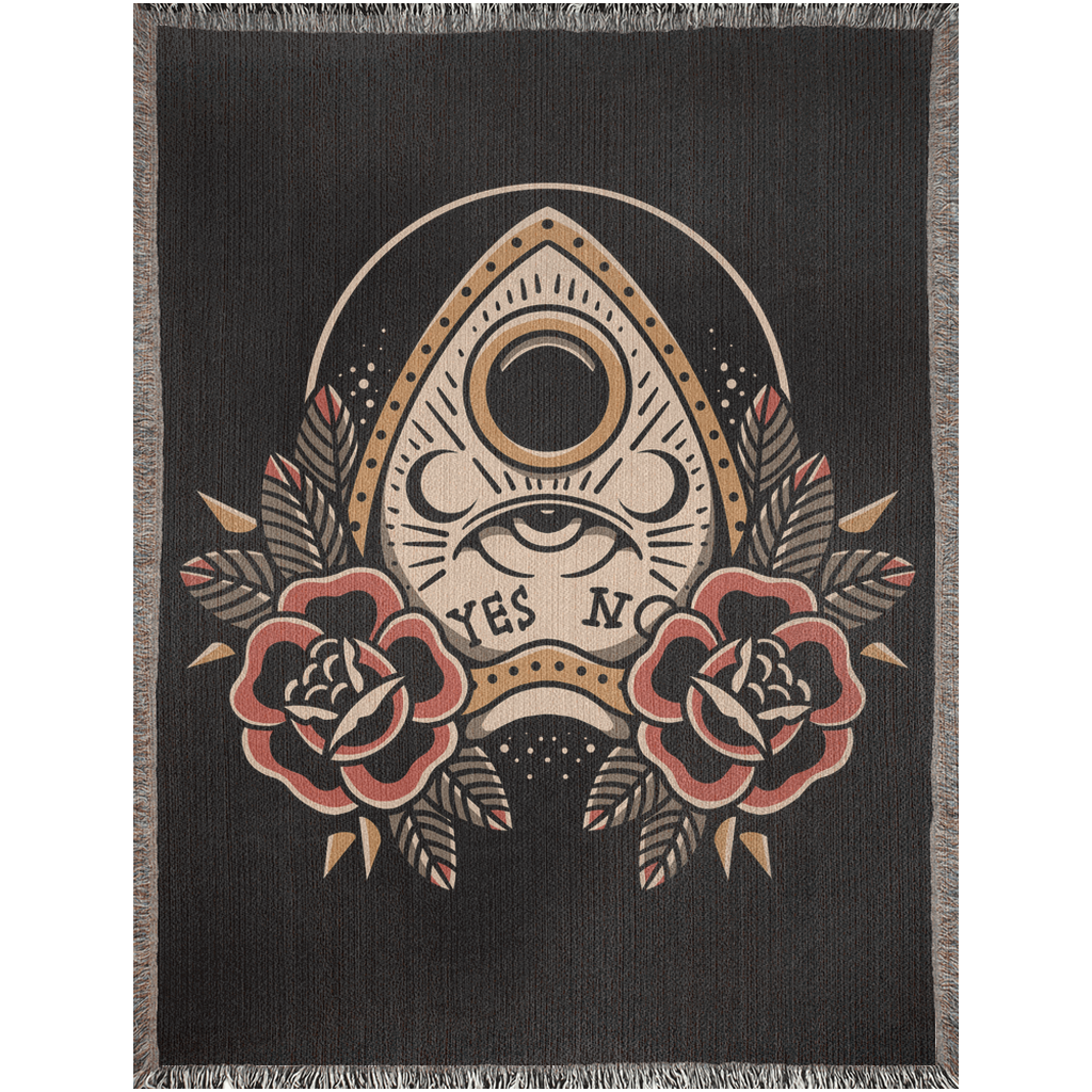 Planchette Traditional Tattoo - Woven Blanket.