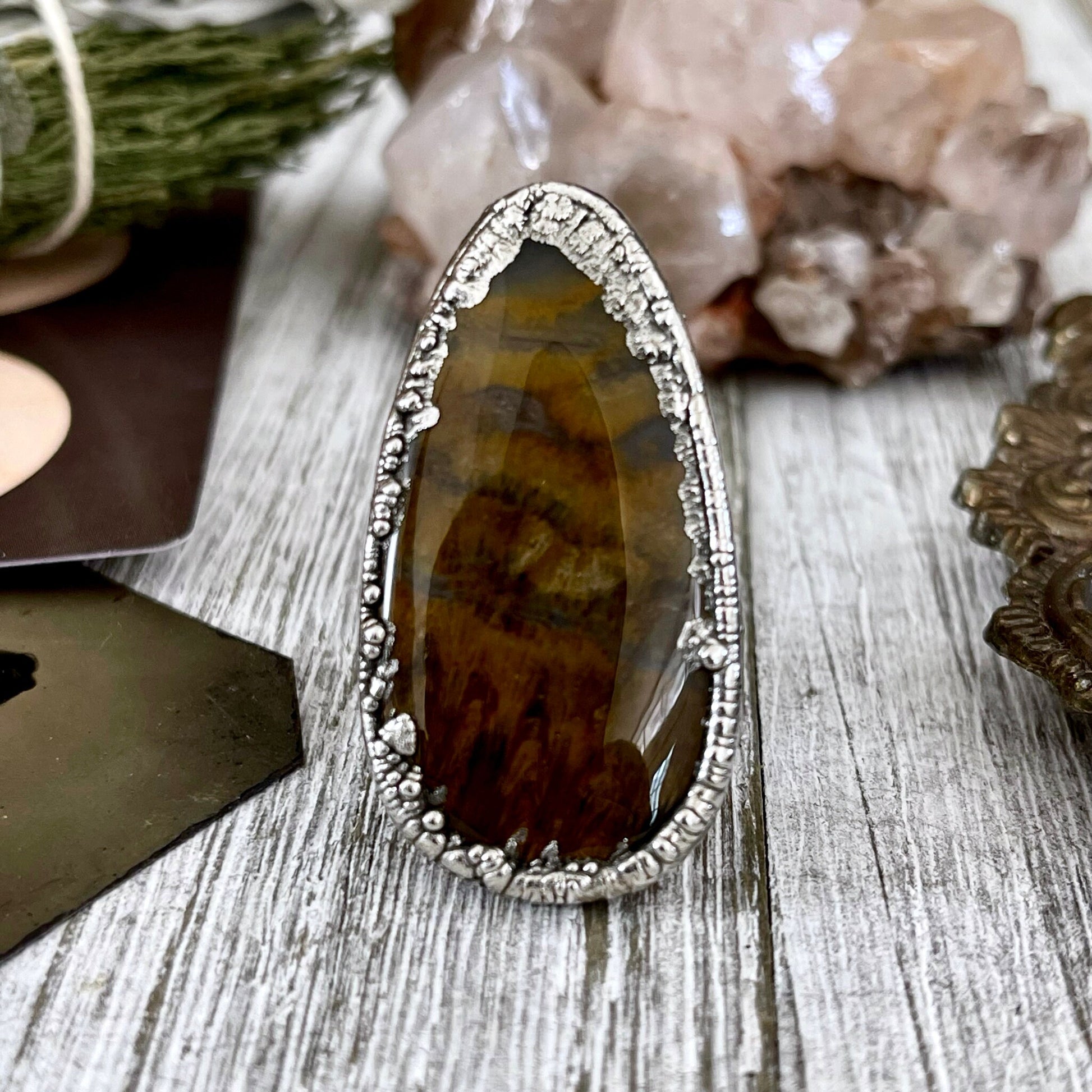 Big Bold Jewelry, Big Crystal Ring, Big Silver Ring, Big Statement Ring, Big Stone Ring, Bohemian Jewelry, Etsy ID: 1546617416, FOXLARK- RINGS, Jewelry, Large Crystal Ring, Natural stone ring, Rings, silver crystal ring, Silver Jewelry, Silver Ring, Slive