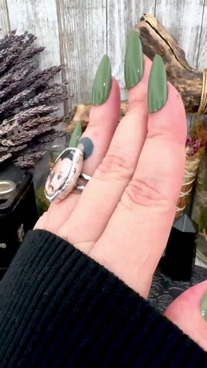 The Weirdlings - Fine Silver Ring Size 7 / One of a Kind