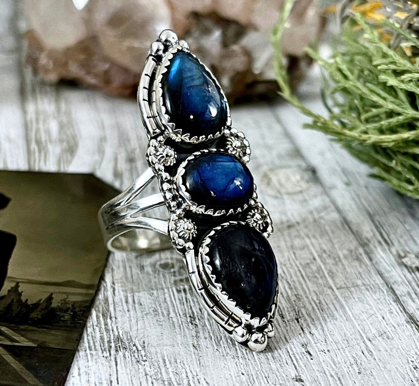 3 Stone Ring, Big Stone Ring, Bohemian Ring, Boho Jewelry, Boho Ring, Crystal Ring, Etsy Id 1143395447, Etsy ID: 1608022969, Festival Jewelry, Foxlark Alchemy, Foxlark- Rings, Gift For Woman, Gypsy Ring, Jewelry, Rings, Statement Rings, Wholesale