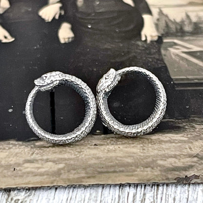 Big Earrings, bohemian earrings, Boho Earrings, Dangly Earrings, Earrings, Etsy ID: 1513904166, Geometric Earrings, Hoop Earrings, Jewelry, Long Earrings, Ouroboros Earrings, Silver Earrings, Silver Stud Earrings, Snake Earrings, Sterling silver, Stud Ear