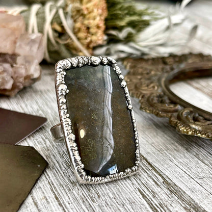 Big Bold Jewelry, Big Crystal Ring, Big Silver Ring, Big Statement Ring, Big Stone Ring, Bohemian Jewelry, Etsy ID: 1546593452, FOXLARK- RINGS, Jewelry, Large Boho Ring, Large Crystal Ring, Natural stone ring, Rings, silver crystal ring, Silver Jewelry, S