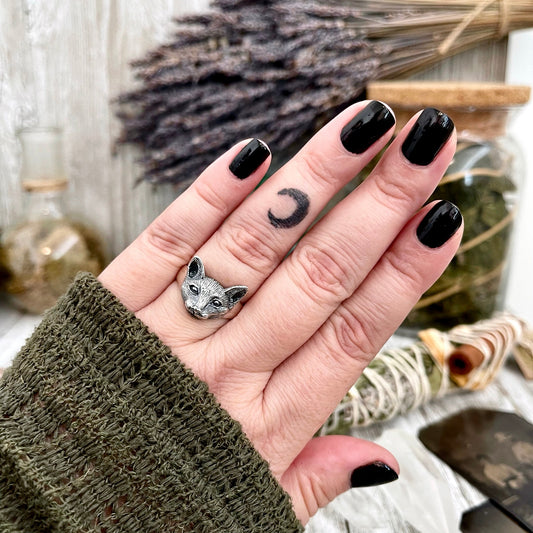 Bohemian Ring, boho jewelry, boho ring, Cat Ring, Etsy ID: 1562200059, Festival Jewelry, Gothic Jewelry, gypsy ring, Halloween Jewelry, Jewelry, Large Crystal, Rings, Statement Rings, Tiny Talisman, TINY TALISMANS, Witch Jewelry, Witch necklace, Witchy Ne