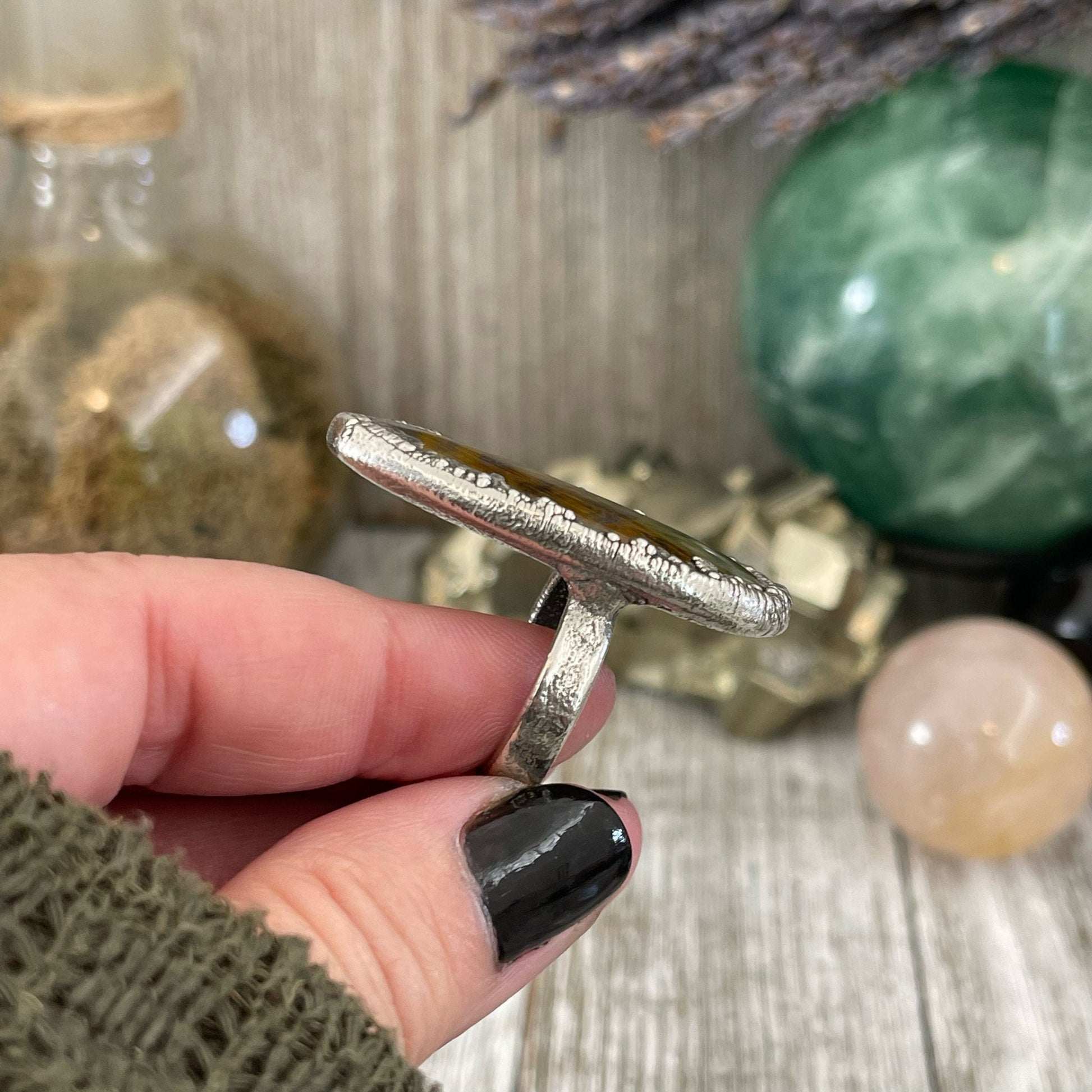 Big Bold Jewelry, Big Crystal Ring, Big Silver Ring, Big Statement Ring, Big Stone Ring, Bohemian Jewelry, Etsy ID: 1546617416, FOXLARK- RINGS, Jewelry, Large Crystal Ring, Natural stone ring, Rings, silver crystal ring, Silver Jewelry, Silver Ring, Slive