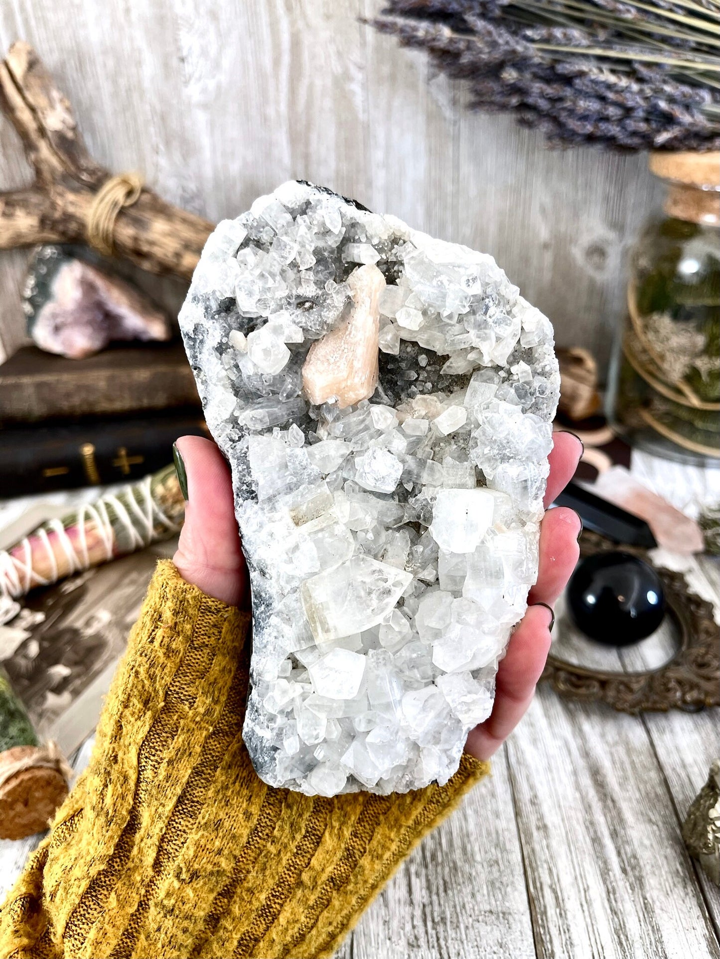 Apophyllite, Big Crystal, Crystal cluster, Crystal Decor, Crystal Geode, Crystal Point, Crystal Sphere, Crystals, Etsy ID: 1590710827, healing crystals, Home & Living, Home Decor, large crystal, raw crystal, Rocks & Geodes