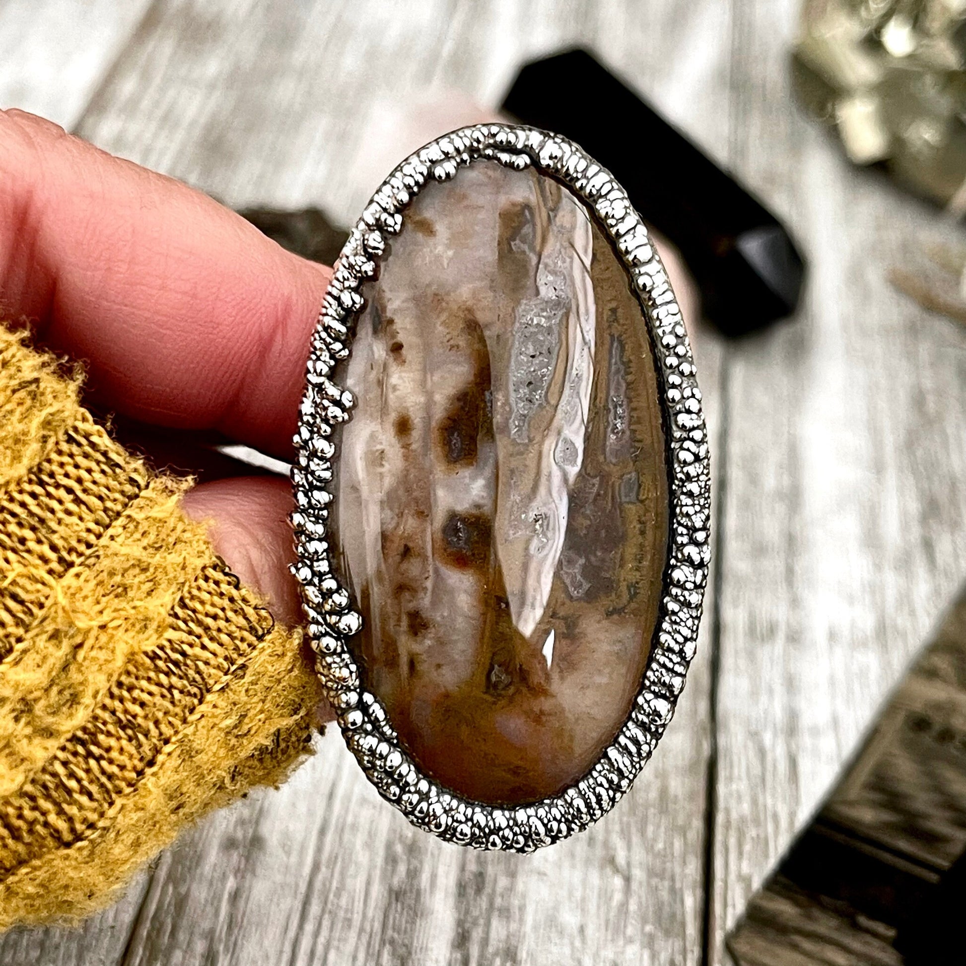 Big Bold Jewelry, Big Crystal Ring, Big Silver Ring, Big Statement Ring, Big Stone Ring, Bohemian Jewelry, Etsy ID: 1583491300, FOXLARK- RINGS, Jewelry, Large Boho Ring, Large Crystal Ring, Natural stone ring, Rings, silver crystal ring, Silver Jewelry, S