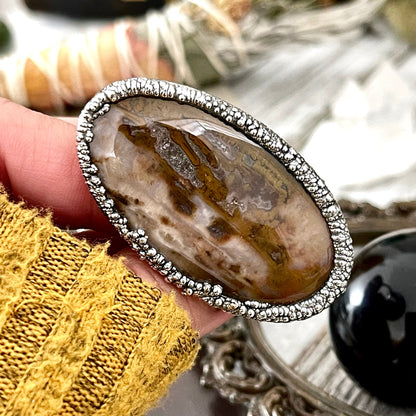 Big Bold Jewelry, Big Crystal Ring, Big Silver Ring, Big Statement Ring, Big Stone Ring, Bohemian Jewelry, Etsy ID: 1583491300, FOXLARK- RINGS, Jewelry, Large Boho Ring, Large Crystal Ring, Natural stone ring, Rings, silver crystal ring, Silver Jewelry, S