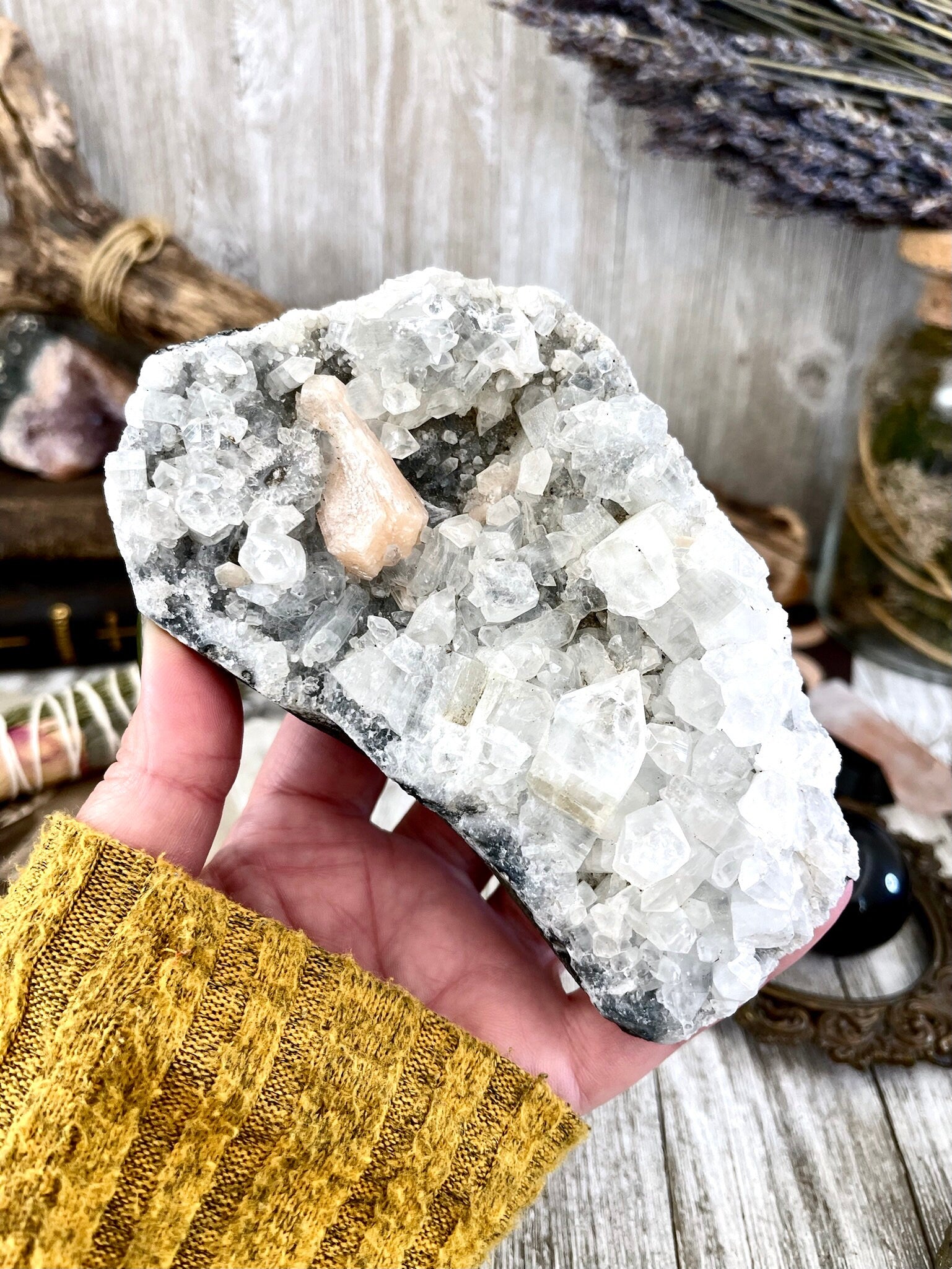 Apophyllite, Big Crystal, Crystal cluster, Crystal Decor, Crystal Geode, Crystal Point, Crystal Sphere, Crystals, Etsy ID: 1590710827, healing crystals, Home & Living, Home Decor, large crystal, raw crystal, Rocks & Geodes