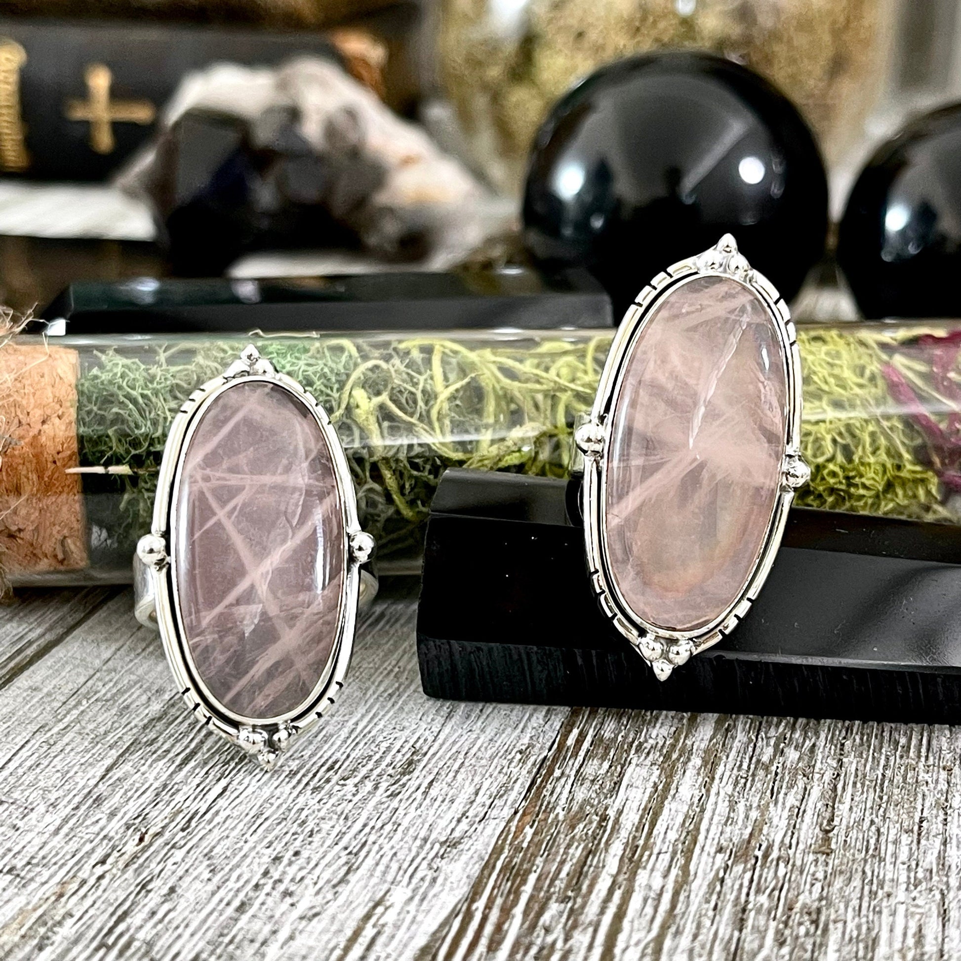 Big Bold Jewelry, Big Crystal Ring, Big Ring, Big Statement Ring, Big Stone Ring, Bohemian Ring, Boho Jewelry, Boho Ring, Crystal Ring, Etsy ID: 1606550261, Foxlark Alchemy, FOXLARK- RINGS, Gypsy Ring, Jewelry, Rings, Rose Quartz Jewelry, Rose Quartz Ring