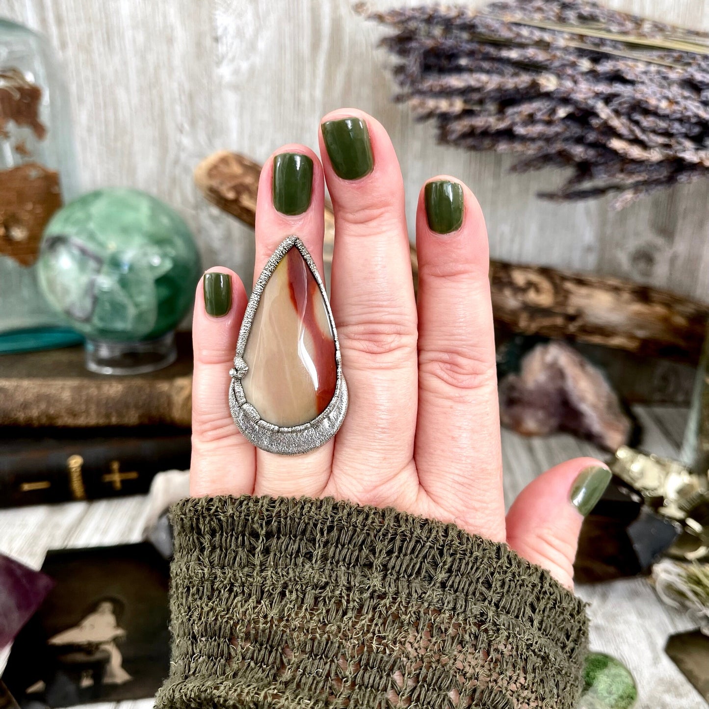 Big Bold Jewelry, Big Crystal Ring, Big Silver Ring, Big Statement Ring, Big Stone Ring, Bohemian Jewelry, Etsy ID: 1587049646, FOXLARK- RINGS, Jewelry, Large Boho Ring, Large Crystal Ring, Natural stone ring, Rings, silver crystal ring, Silver Jewelry, S