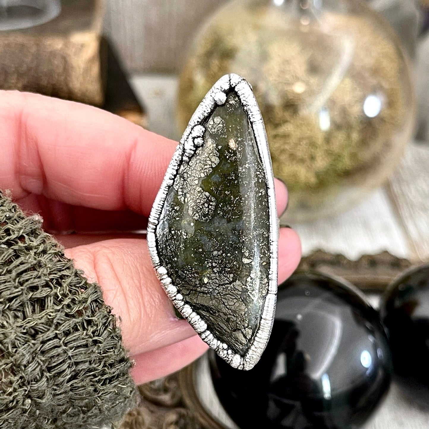 Big Bold Jewelry, Big Crystal Ring, Big Silver Ring, Big Stone Ring, Etsy ID: 1599123616, FOXLARK- RINGS, Jewelry, Large Boho Ring, Large Crystal Ring, Large Stone Ring, Marcasite, Natural stone ring, Rings, silver crystal ring, Silver Stone Jewelry, Sliv