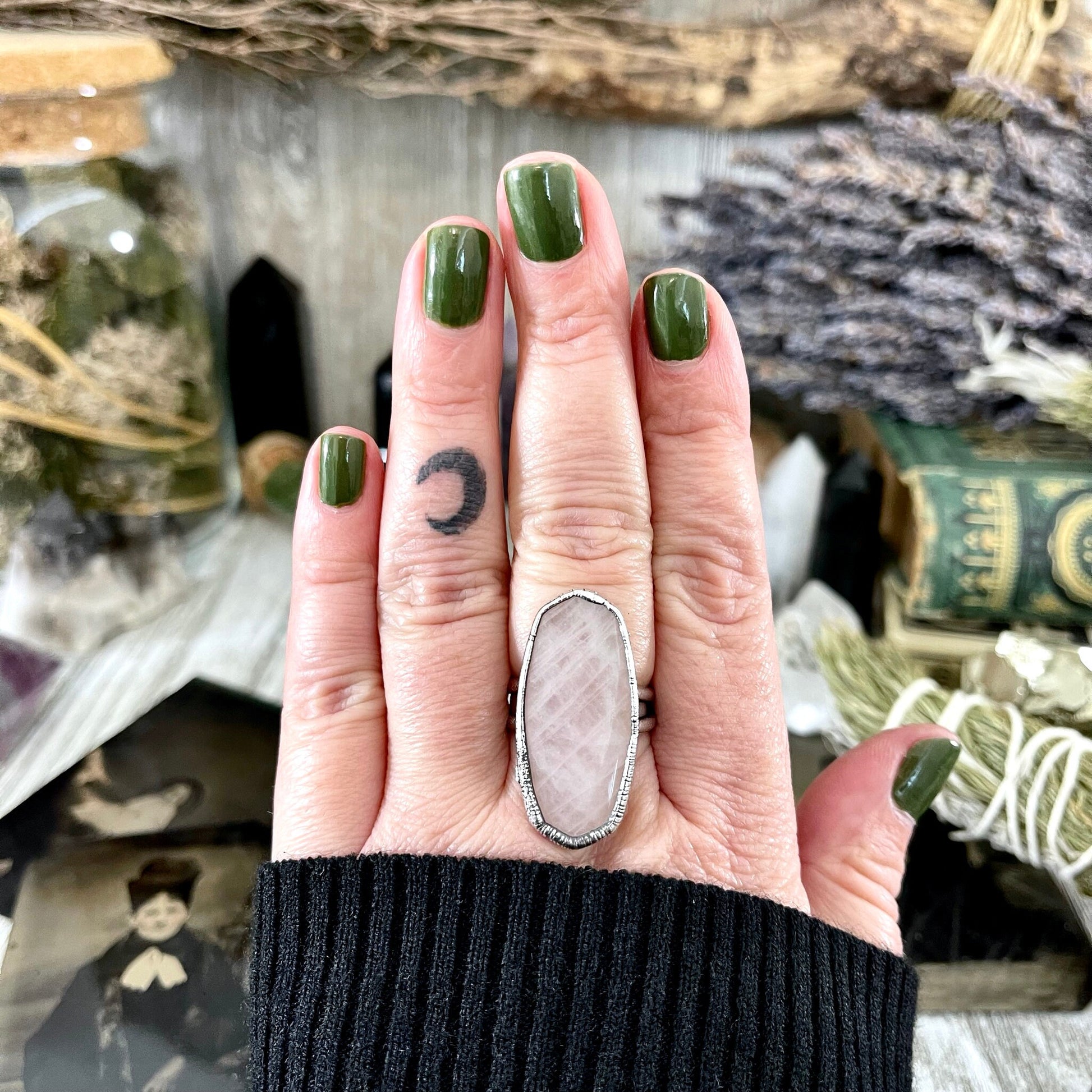 Big Crystal Ring, Big Silver Ring, Big Statement Ring, Etsy ID: 1616199264, FOXLARK- RINGS, Gemstone Jewelry, Geometric Ring, Jewelry, Large Boho Ring, Large Crystal Ring, Natural stone ring, Quartz jewelry, Rings, Rose Quartz ring, silver crystal ring, S