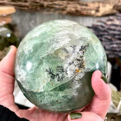 Big Crystal, Crystal cluster, Crystal Decor, Crystal Geode, Crystal Point, Crystal Sphere, CRYSTALS, Etsy ID: 1620534854, Fluorite Crystal, Green Fluorite, Healing Crystal, healing crystals, Home & Living, Home Decor, large crystal, Rocks & Geodes