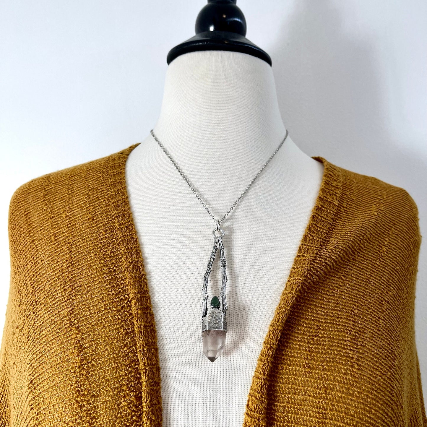 big crystal Necklace, Bohemian Jewelry, Crystal Necklaces, Crystal Pendant, Etsy ID: 1669644277, FOXLARK- NECKLACES, Jewelry, nature inspired, Necklaces, Quartz pendent, Raw Quartz jewelry, Silver Jewelry, Silver Necklace, Silver Stone Jewelry, Statement