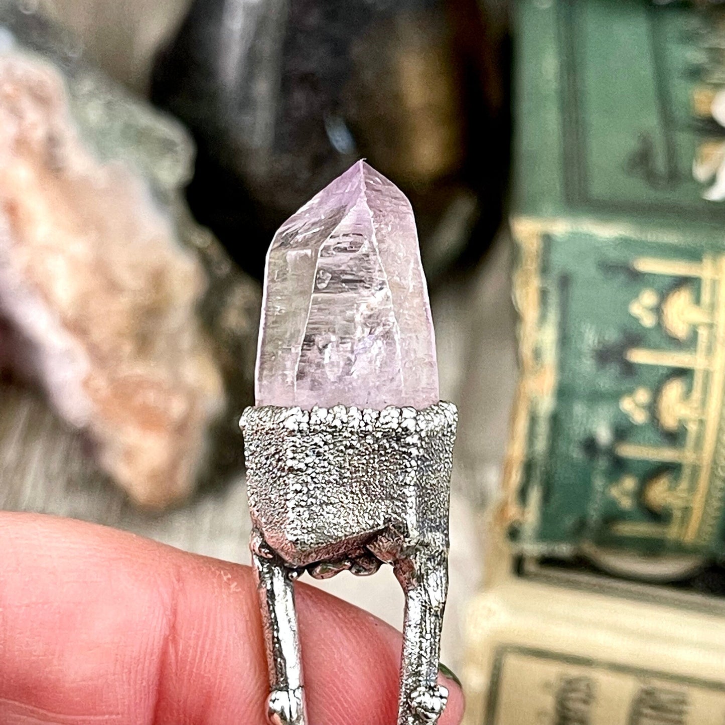 Amethyst Jewelry, big crystal Necklace, Big Gothic Necklace, Bohemian Jewelry, Crystal Necklaces, Crystal Pendant, Etsy ID: 1650772452, FOXLARK- NECKLACES, Jewelry, nature inspired, Necklaces, Quartz Necklace, Silver Jewelry, Silver Necklace, Silver Stone