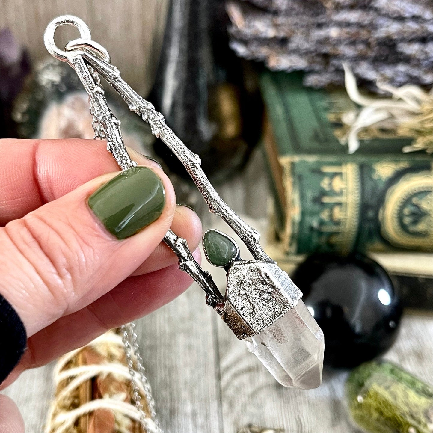 big crystal Necklace, Bohemian Jewelry, Crystal Necklaces, Crystal Pendant, Etsy ID: 1669644277, FOXLARK- NECKLACES, Jewelry, nature inspired, Necklaces, Quartz pendent, Raw Quartz jewelry, Silver Jewelry, Silver Necklace, Silver Stone Jewelry, Statement